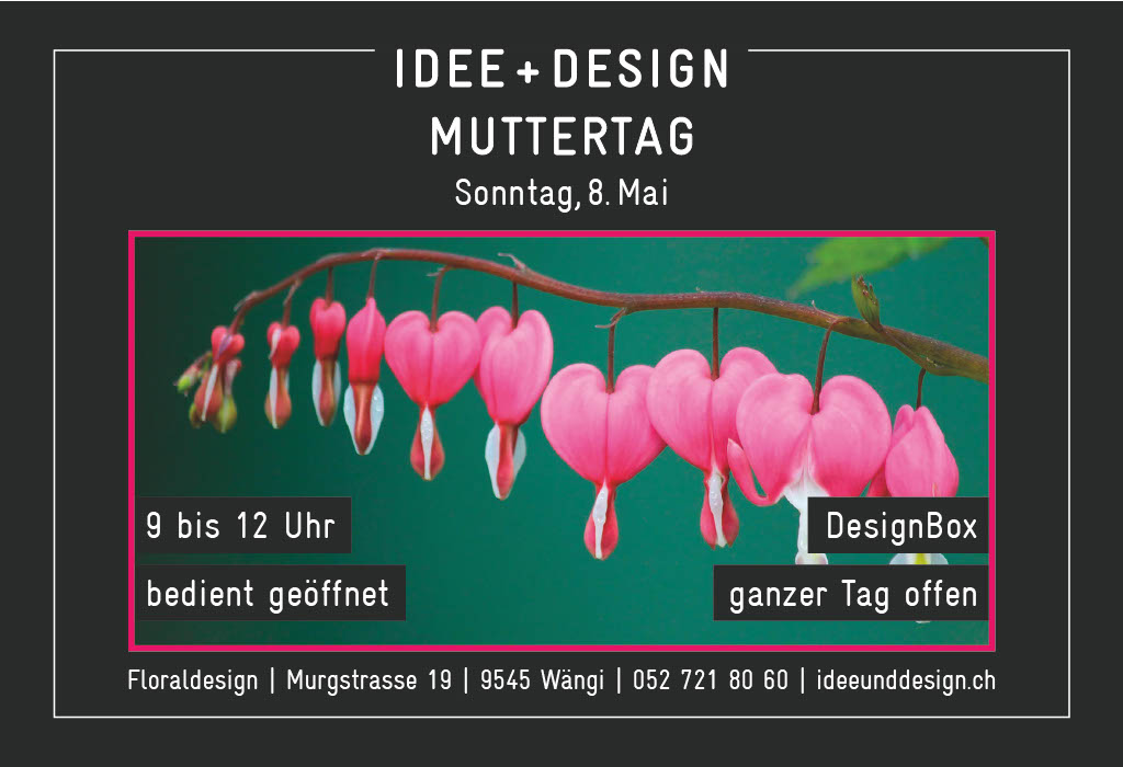 Muttertag 2023 - IDEE + DESIGN